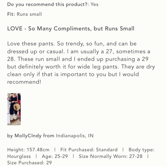 ANTHROPOLOGIE Fatima Dip-Dyed Wid-Leg Pants Size 23. - Picture 7 of 14